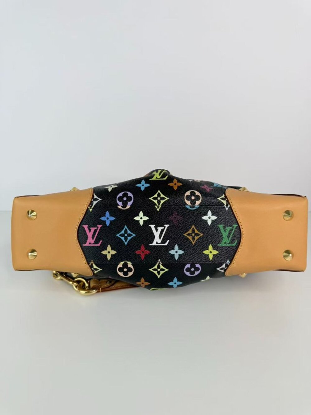 louis vuitton judy MM handbag monogram multicolor black - Picture 7 of 13